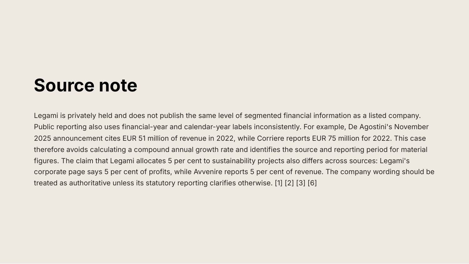 Legami case study, page 13 of 14